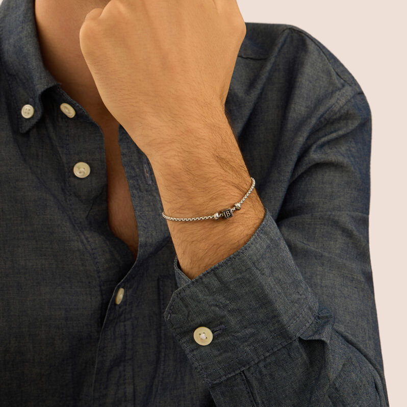 Bead Essential Code Acciaio - Beads Uomo | Stroili