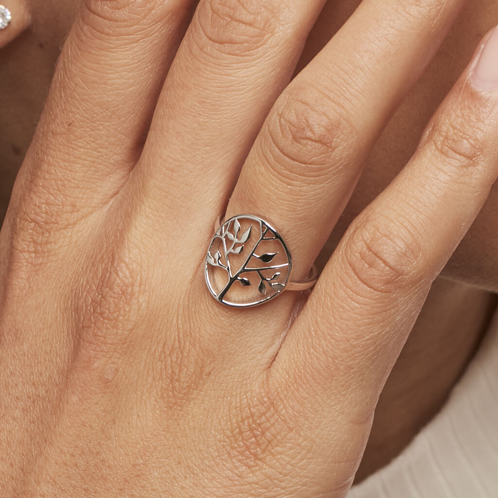 Anello Silver Collection Argento Rodiato