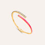 Bangle Lady Sweet Acciaio Dorato Cristallo