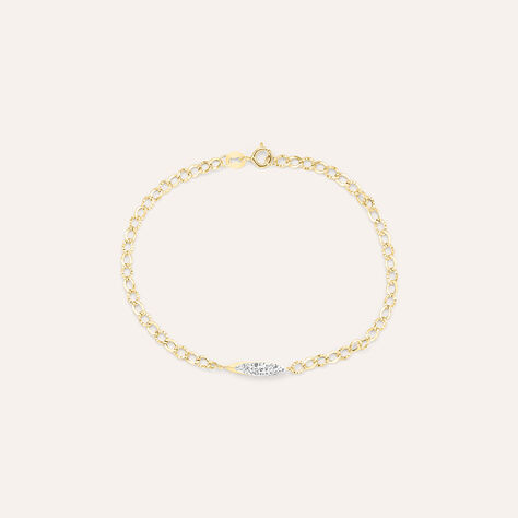 Bracciale Crystal Gold Oro Giallo Cristallo - Bracciali Donna | Stroili