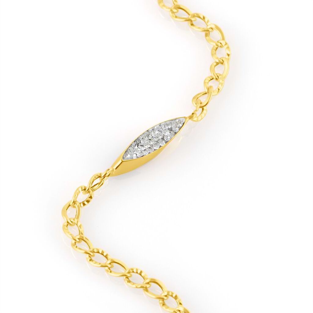 Bracciale Crystal Gold Oro Giallo Cristallo - Bracciali Donna | Stroili