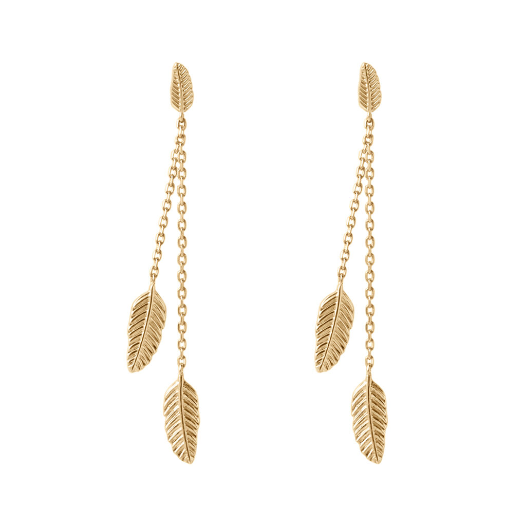 Orecchini Pendenti Golden Dream Placcato Oro Giallo