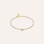 Bracciale Tennis Aura Acciaio Dorato Cubic Zirconia