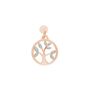 Pendente Love Beats Argento Rosa
