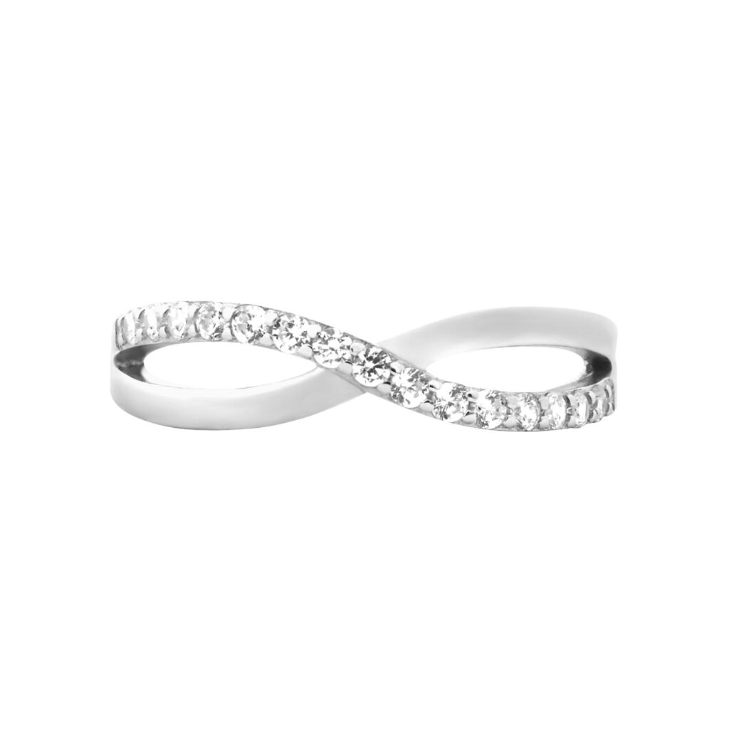Anello Fantasia Silver Shine Argento Rodiato Cubic Zirconia - Anelli con Pietre Donna | Stroili