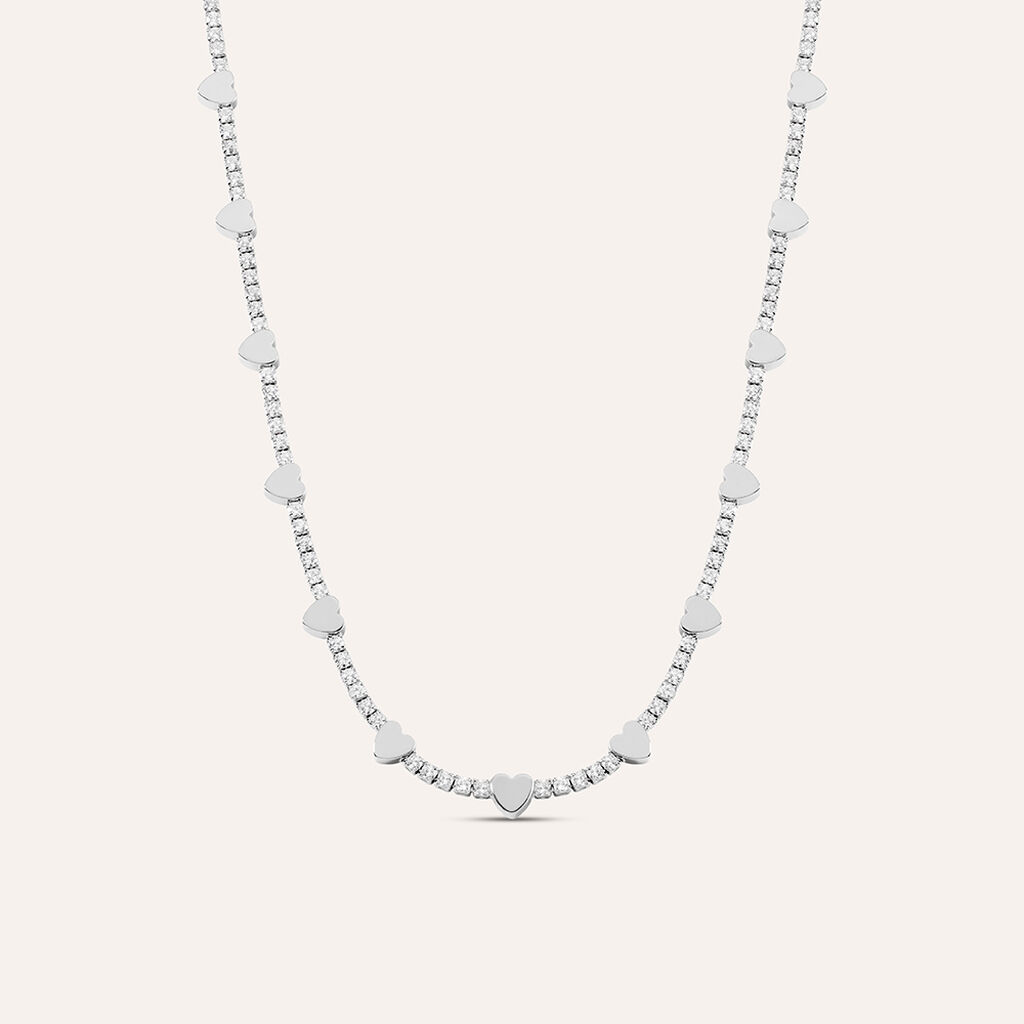 Collana Romantic Shine Ottone Cristallo