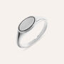 Anello Chevalier Desideria Argento Nobile Rodiato