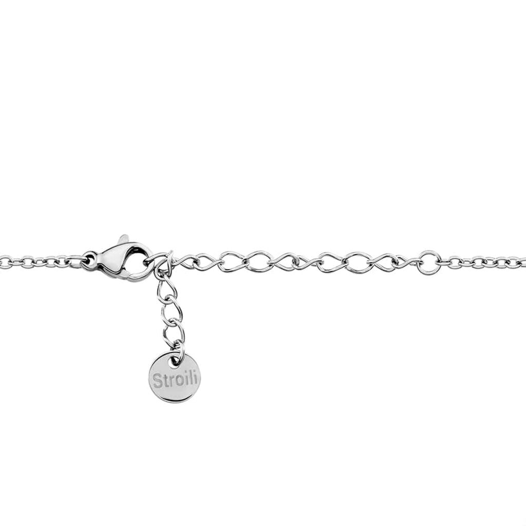 Collana Lady Chic Acciaio Bicolore Bianco / Rosa Cristallo - Collane Donna | Stroili