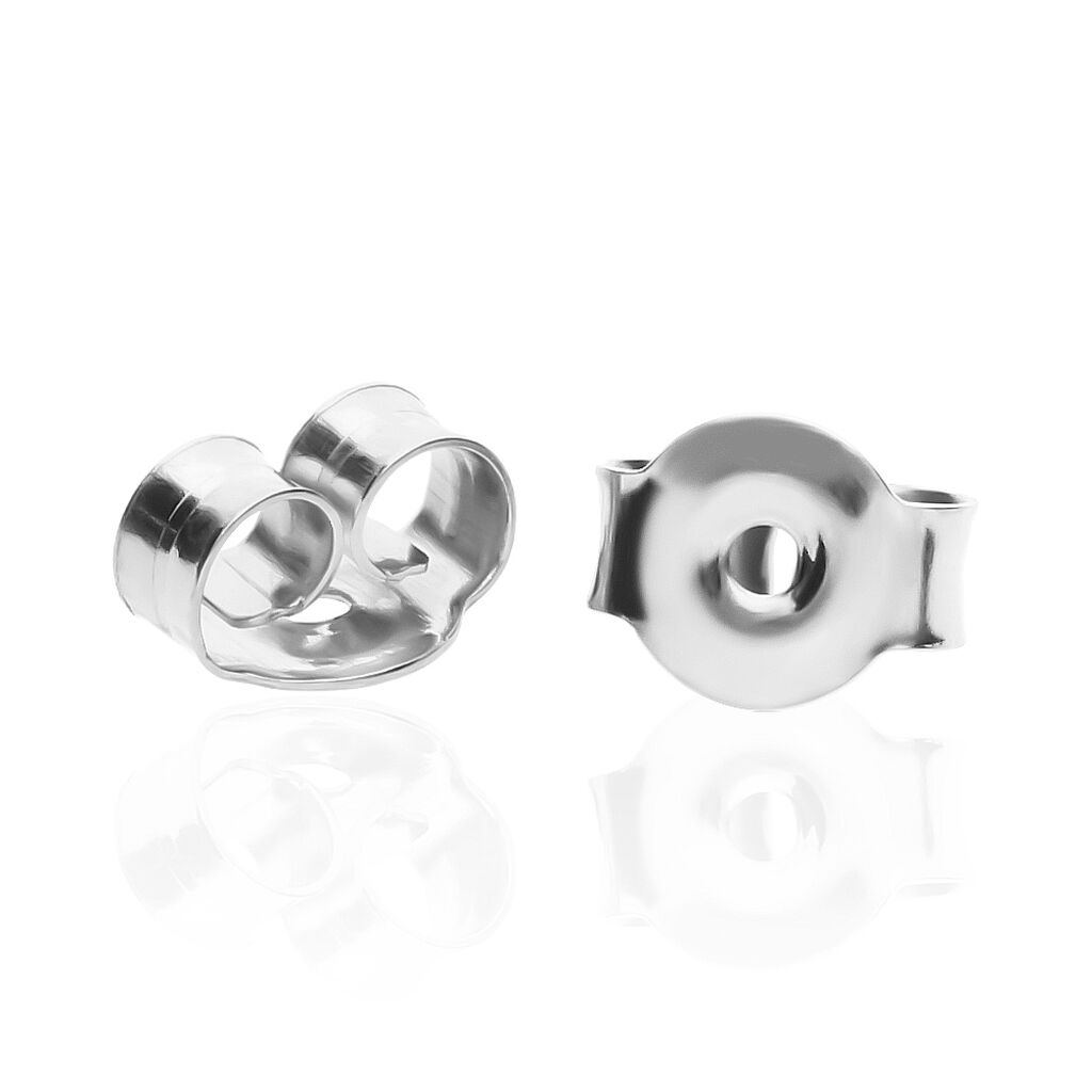 Chiusura a farfallina in oro bianco - Servizi & Pulizia Unisex | Stroili