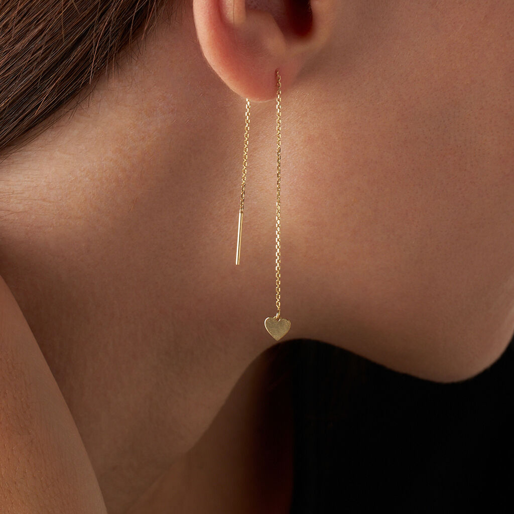 Mono Orecchino Pendente Beverly Oro Giallo - Mono Orecchino Donna | Stroili