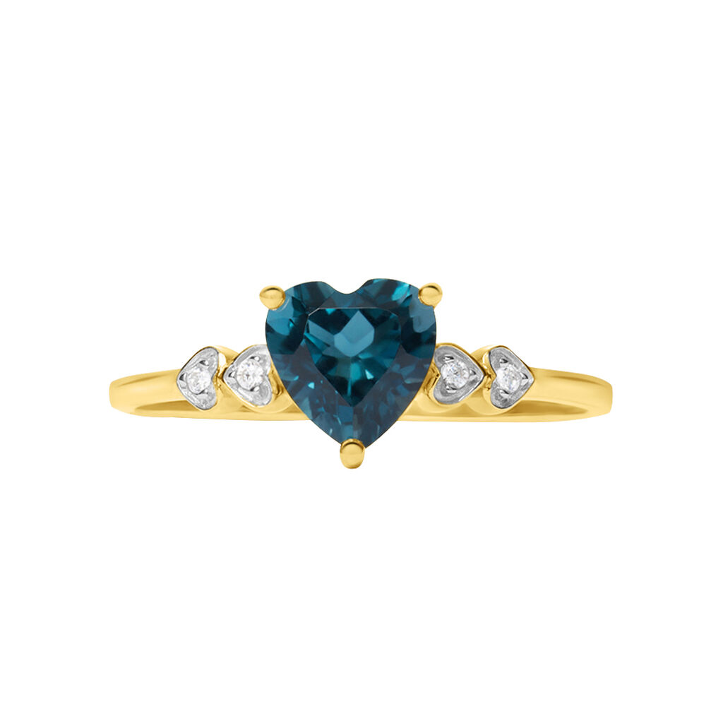 Anello Solitario Amélie Oro Giallo Topazio Cubic Zirconia - Anelli con Pietre Donna | Stroili