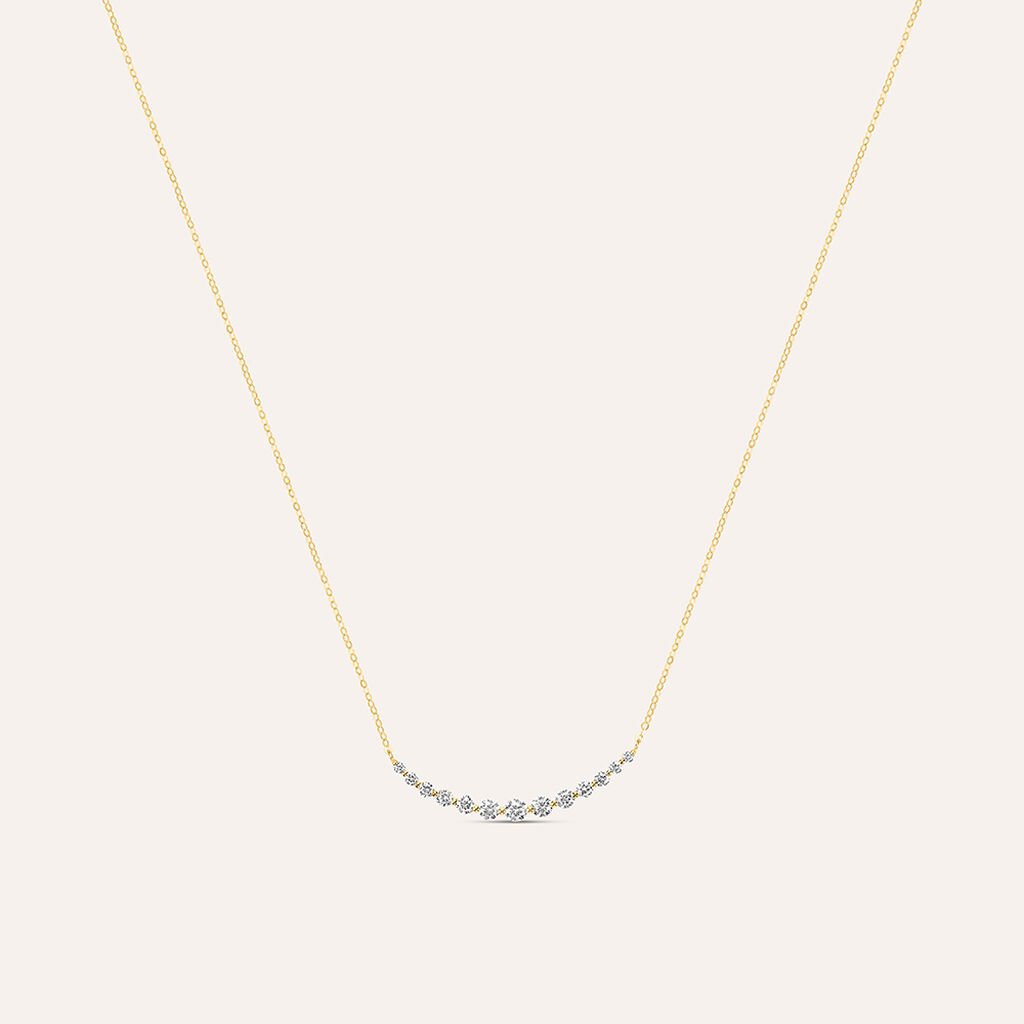 Collana Claire Oro Giallo Cubic Zirconia