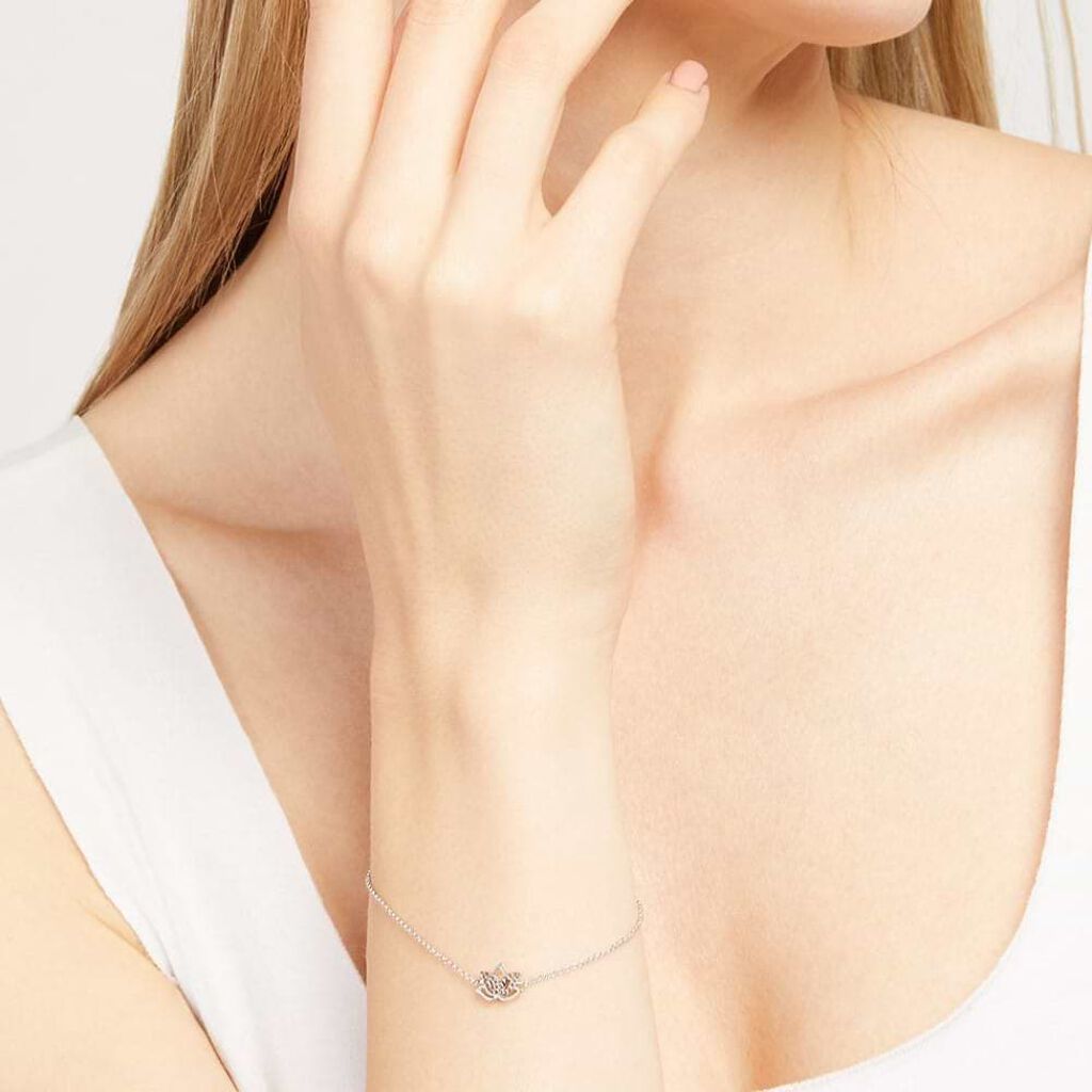 Bracciale Silver Moments Argento Rodiato Cubic Zirconia