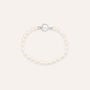 Bracciale Gabrielle Oro Bianco Perla D'Acqua Dolce Cubic Zirconia