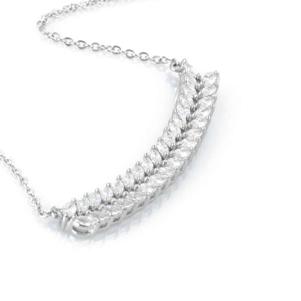 Collana Romantic Shine Metallo Cristallo - Collane Donna | Stroili