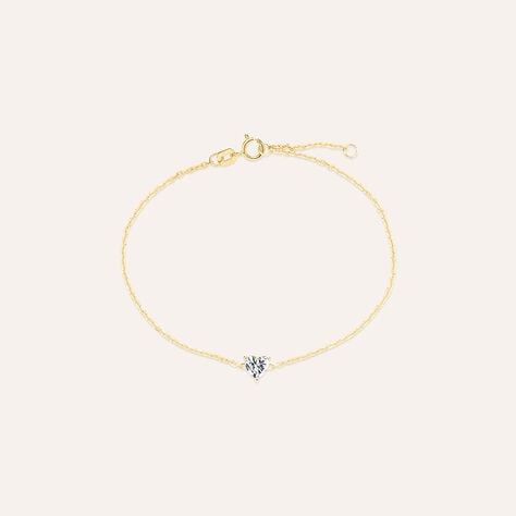 Bracciale Punto Luce Claire Oro Giallo Cubic Zirconia - Bracciali Amicizia Donna | Stroili