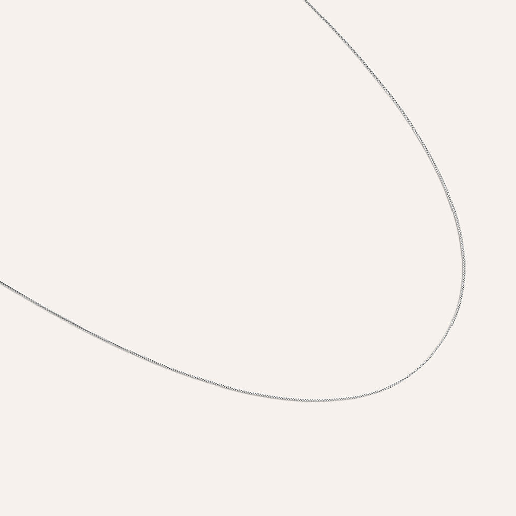 Catenina Po&egrave;me Oro Bianco