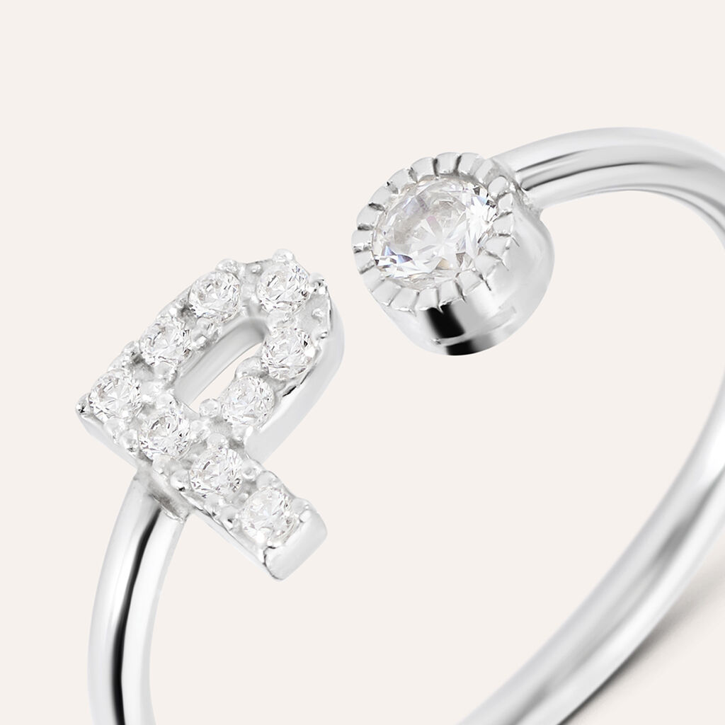 Anello Fantasia Silver Moments Argento Rodiato Cubic Zirconia