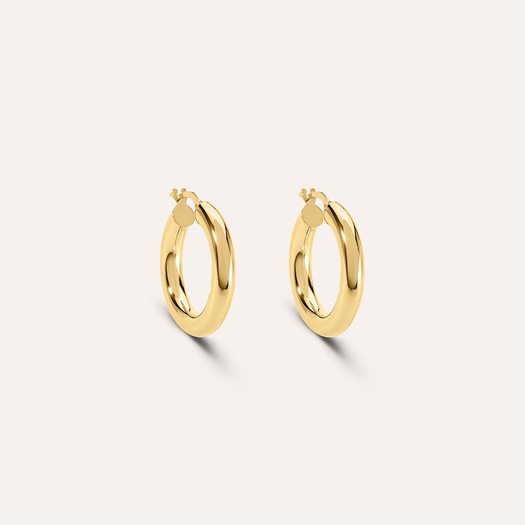 Orecchini A Cerchio Toujours Oro Giallo - Orecchini a Cerchio Donna | Stroili