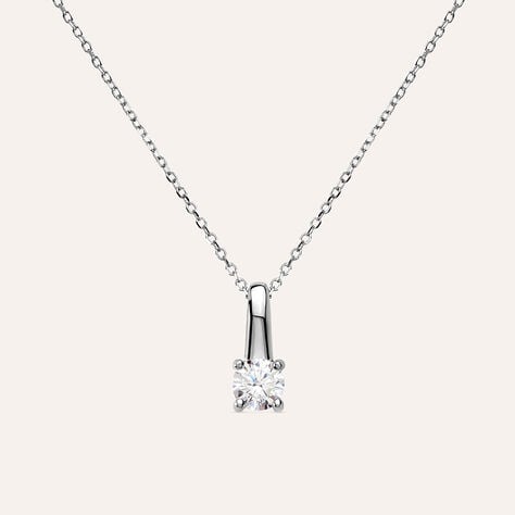Collana Punto Luce Silver Elegance Argento Rodiato Cubic Zirconia - Collane Punto Luce Donna | Stroili