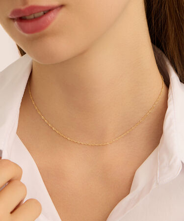 Catenina Po&egrave;me Oro Giallo