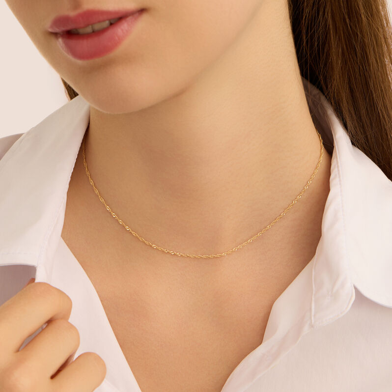 Catenina Poème Oro Giallo - Catenina Donna | Stroili