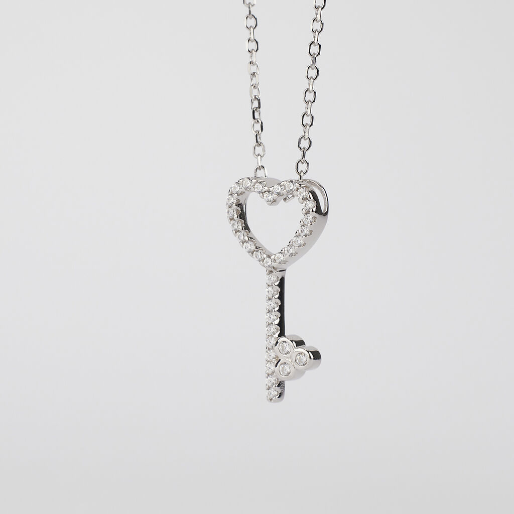 Collana Silver Moments Argento Rodiato Cubic Zirconia - Collane Donna | Stroili