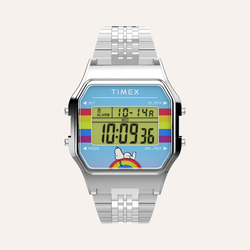 Orologio Al Quarzo Timex 80 Peanuts Tw2v61300 - Orologi con Datario Unisex | Stroili