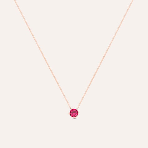 Collana Punto Luce Silver Rainbow Argento Rosa Cubic Zirconia - Gioielli Donna | Stroili