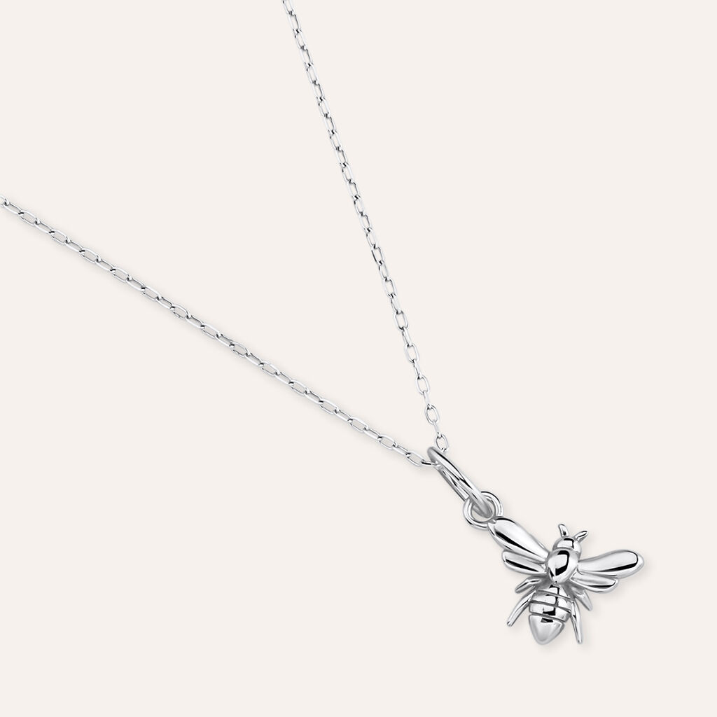 Pendente Love Beats Argento Rodiato