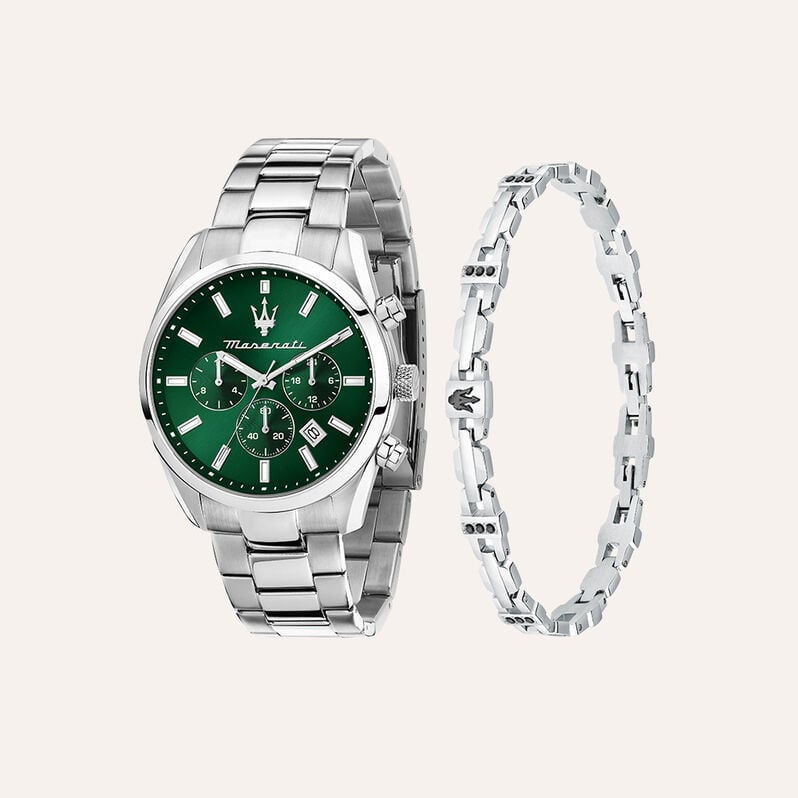 Set Orologio Al Quarzo Maserati Attrazione R8853151017 - Orologi Uomo | Stroili