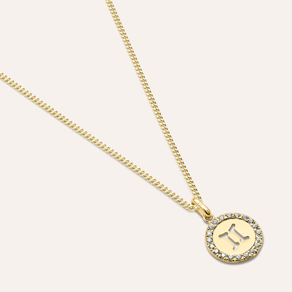 Pendente Poème Oro Giallo Cubic Zirconia - Ciondoli Donna | Stroili