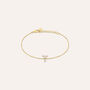 Bracciale Silver Glow Argento Dorato Cubic Zirconia