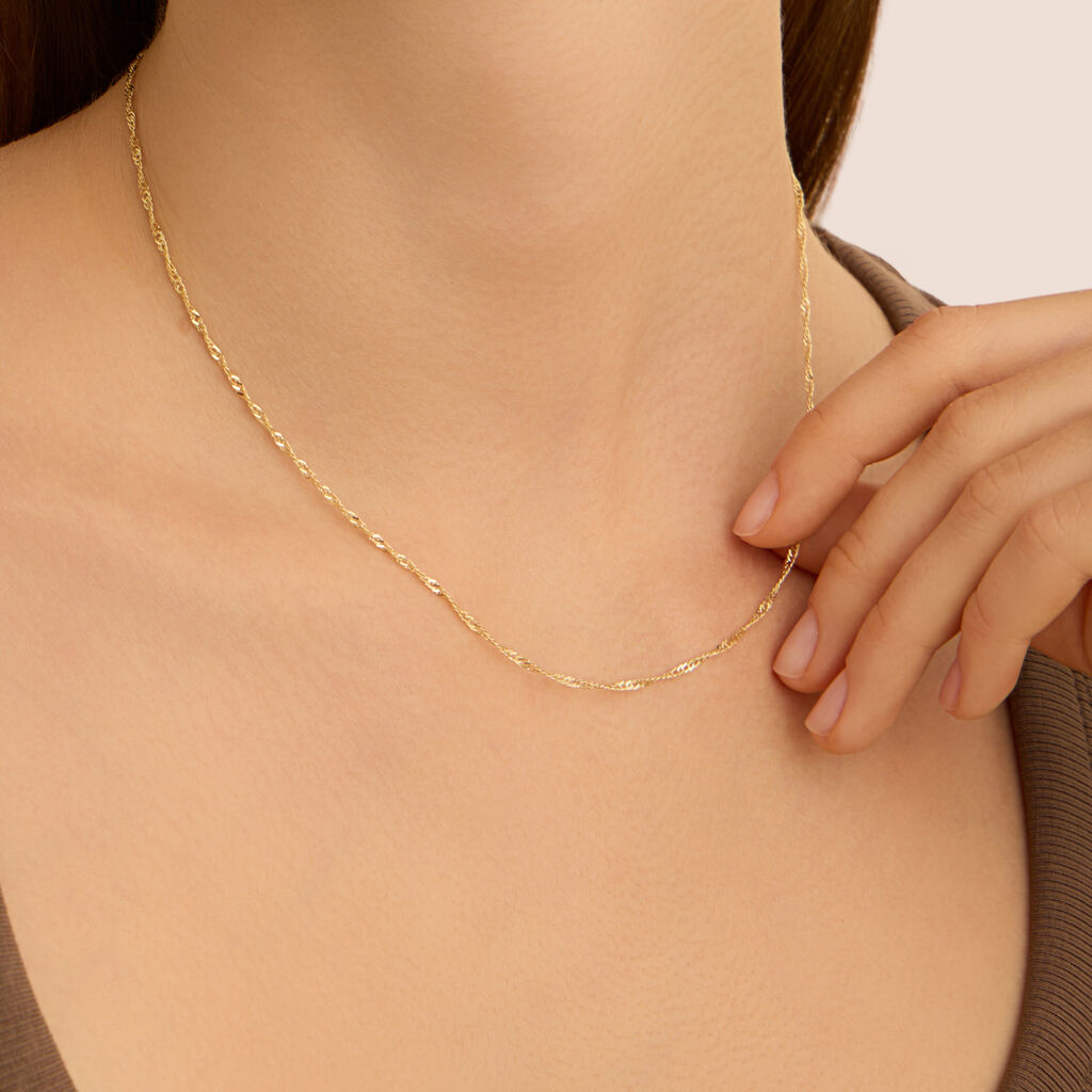 Catenina Poème Oro Giallo - Catenina Donna | Stroili