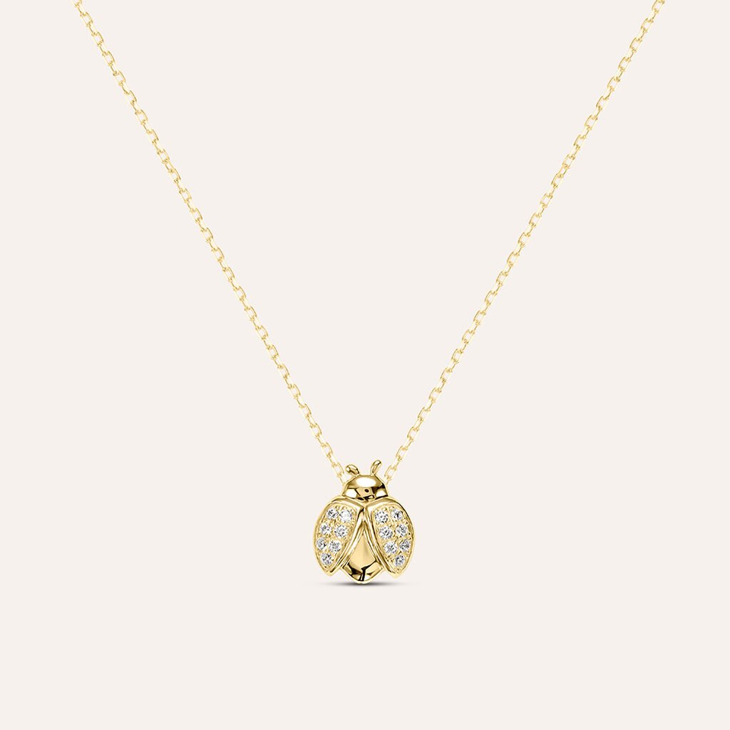 Collana Claire Oro Giallo Cubic Zirconia
