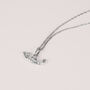 Pendente Saluti&Baci Gondola Love Beats Argento Rodiato