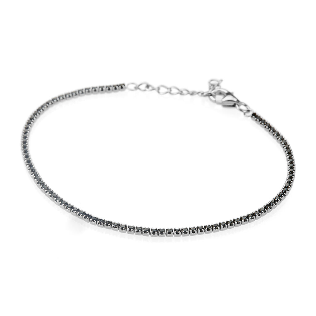 Bracciale Tennis Silver Elegance Argento Rodiato Cubic Zirconia