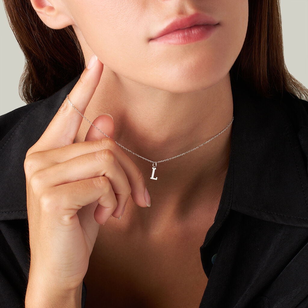Pendente Poème Oro Bianco - Ciondoli Donna | Stroili