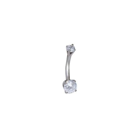 Piercing Ombelico Bon Ton Oro Bianco Cubic Zirconia - Gioielli Donna | Stroili