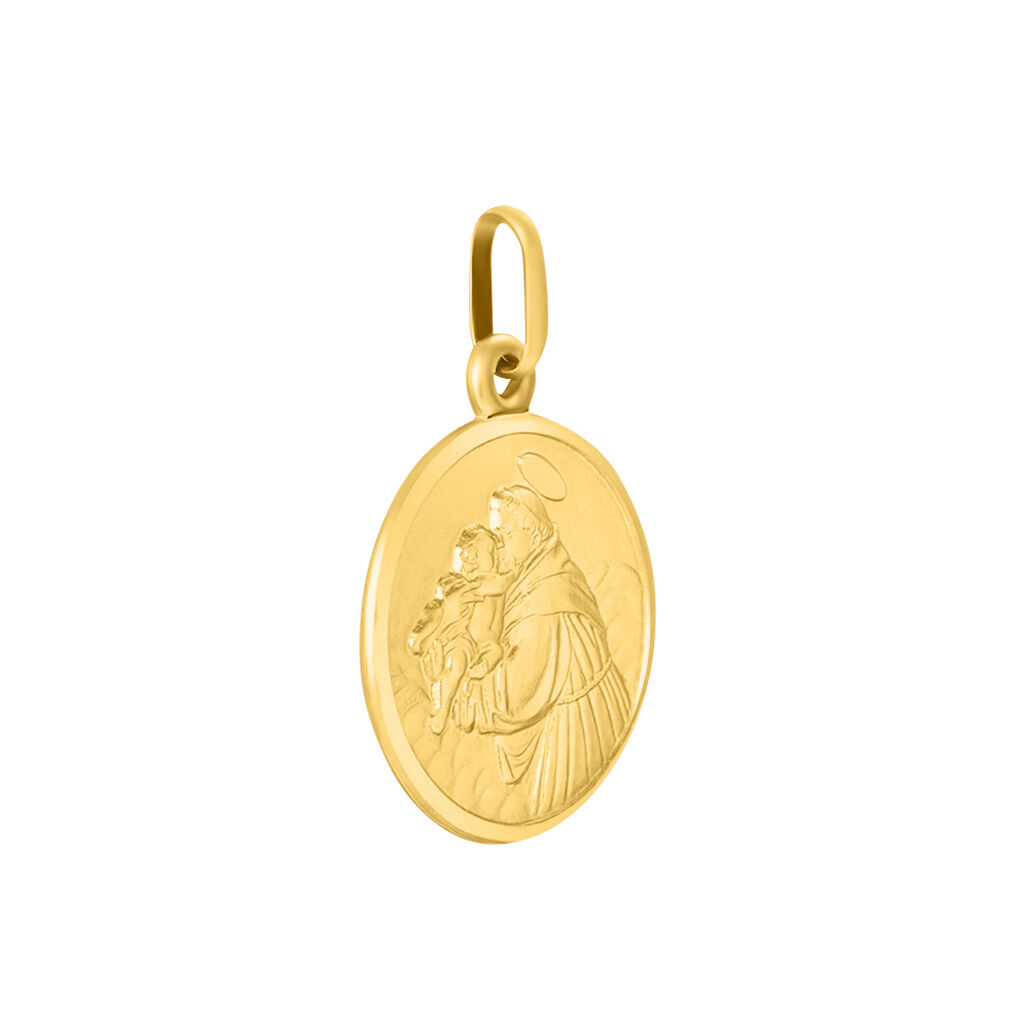 Pendente Holy Oro Giallo - Ciondoli con Incisione Unisex | Stroili