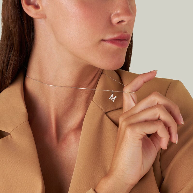 Pendente Poème Oro Bianco - Ciondoli Donna | Stroili