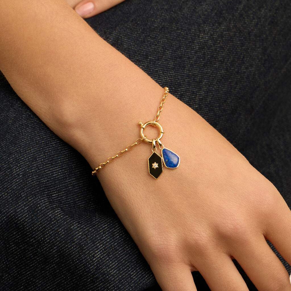 Bracciale Catena Po&egrave;me Oro Giallo