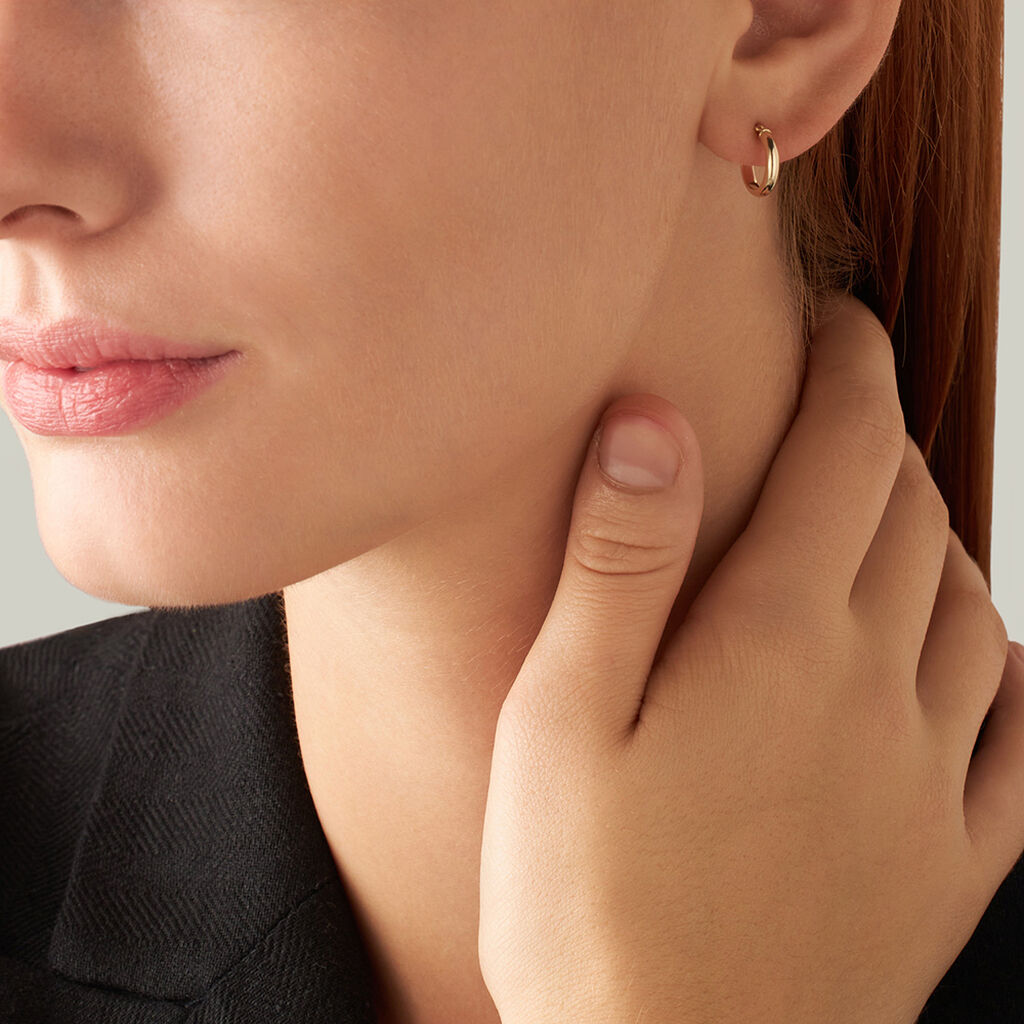 Orecchini A Cerchio Toujours Oro Giallo - Orecchini a Cerchio Donna | Stroili