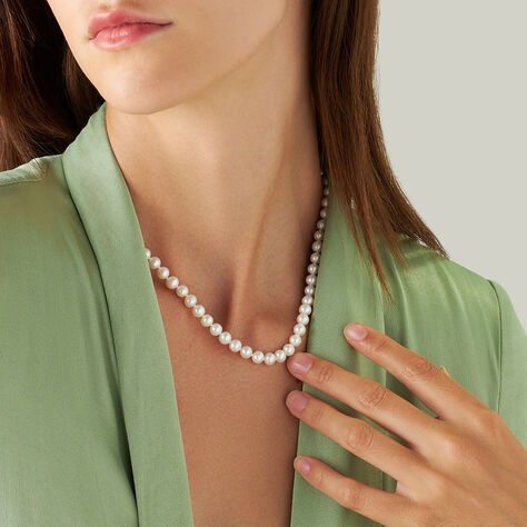 Collana Gabrielle Oro Bianco - Collane Donna | Stroili