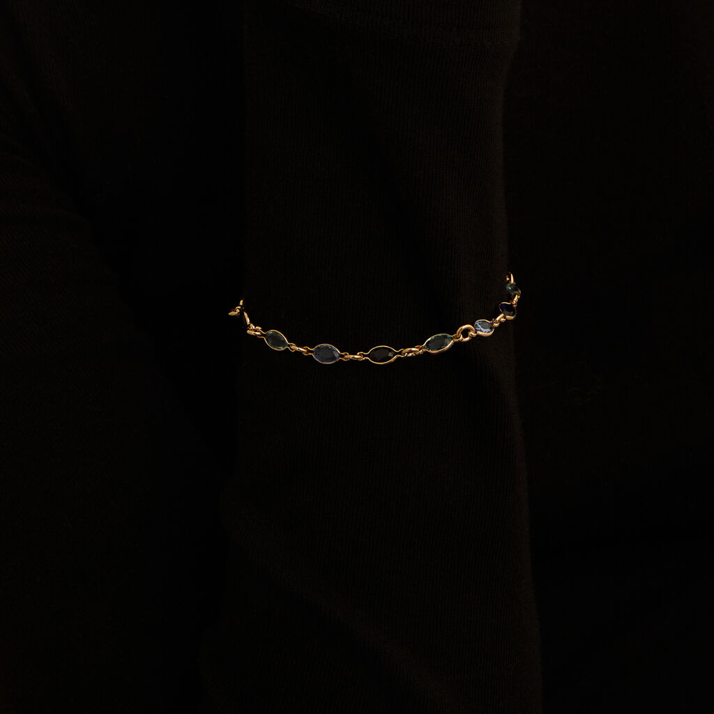 Bracciale Golden Dream Placcato Oro Giallo Cristallo - Bracciali Amicizia Donna | Stroili