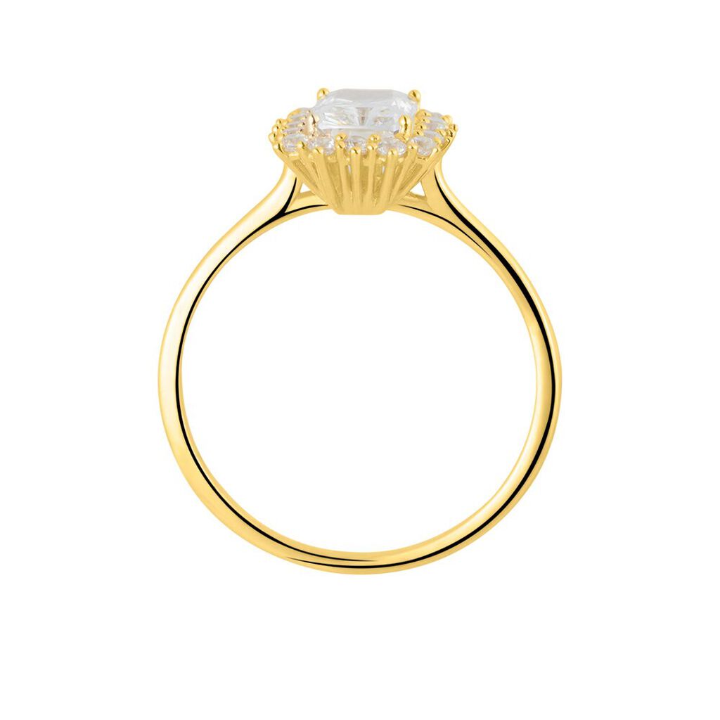 Anello Solitario Claire Oro Giallo Cubic Zirconia - Anelli con Pietre Donna | Stroili