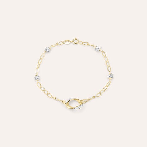 Bracciale Crystal Gold Oro Giallo Cristallo - Bracciali Donna | Stroili