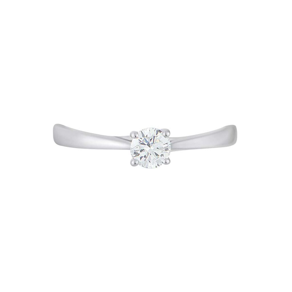 Anello Solitario Diamade Oro Bianco Diamante Lab-Grown - Anelli con Pietre Donna | Stroili