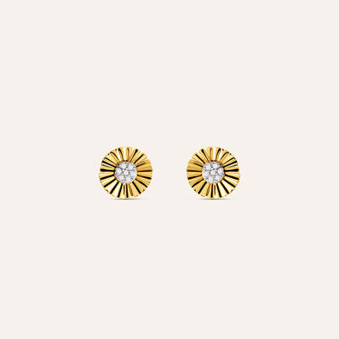 Orecchini Lobo Claire Oro Giallo Cubic Zirconia