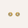 Orecchini Lobo Claire Oro Giallo Cubic Zirconia